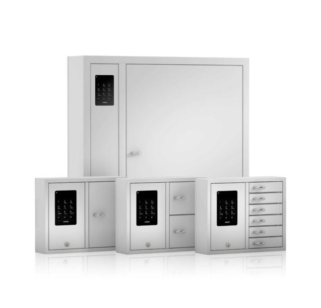 Armoires à clés de la gamme Keybox Basic.