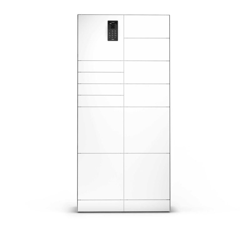 Valuebox Control de style moderne avec plusieurs compartiments de différentes dimensions.